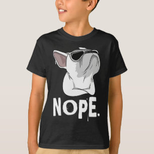 T-shirt Frenchie Bouledogue Français Blanc