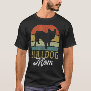 T-shirt Frenchie Bulldog Mama Meilleur Frenchie Bulldog Mo