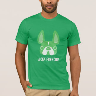 T-shirt Frenchie chanceux