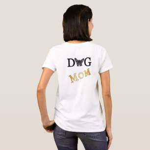 T-shirt Frenchie Dog Mom 2 Side Light