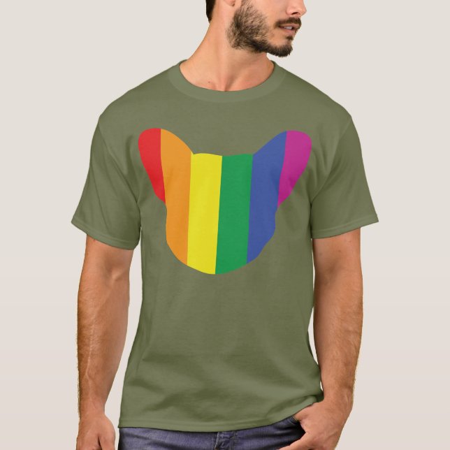 T-shirt Frenchie fier (Devant)
