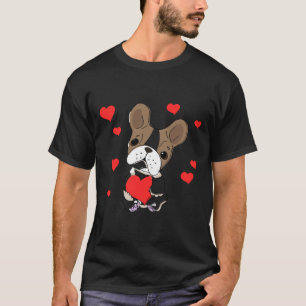 T-shirt Frenchie Love French Bulldog