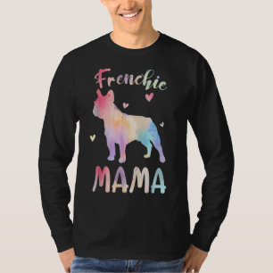 T-shirt Frenchie Mama Coloré Français Chien Chien Maman