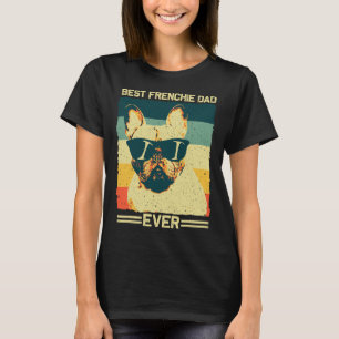 T-shirt Frenchie Papa Design Hommes Père Français Bulldog