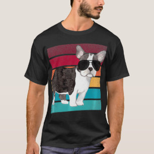 T-shirt Frenchton Chien Drôle Maman Papa Vêtements Pullove
