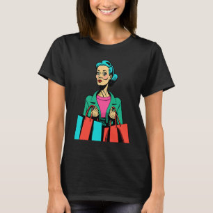 T-shirt Frénésie de shopping Pop Shopping  Maman  2