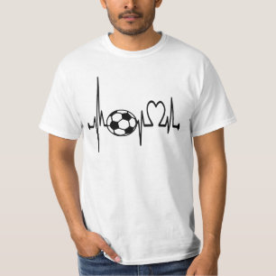 T-shirt Fréquence de football