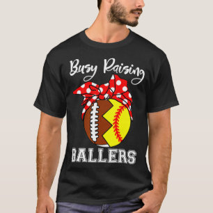 T-shirt Fréquente Raising Ballers Maman Drôle Football Sof
