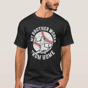 T-shirt Frère attrapeur de baseball drôle Frère attrapeur