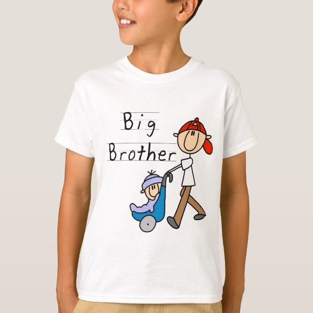 T-shirt Frère avec le petit frère (Devant)