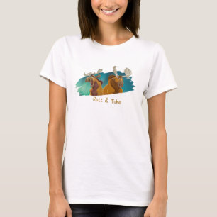 T-shirt Frère Bear Rutt & Tuke Moose Disney