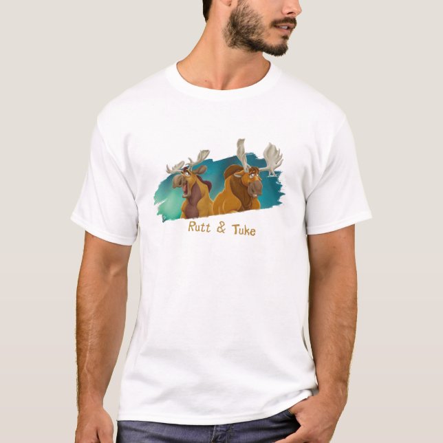 T-shirt Frère Bear Rutt & Tuke Moose Disney (Devant)
