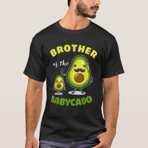 T-shirt Frère De La Famille Babycado Avocado Correspondant