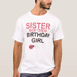 T-shirt Frère De La Famille Fille Anniversaire Qui Corresp