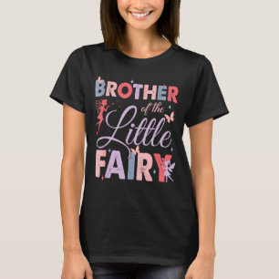 T-shirt Frère de la petite fille d'anniversaire de la fée 