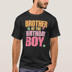 T-shirt Frère de l'anniversaire garçon fête d'anniversaire