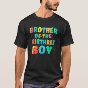 T-shirt Frère De L'Anniversaire Garçon Rex Dinosaur Papa 3