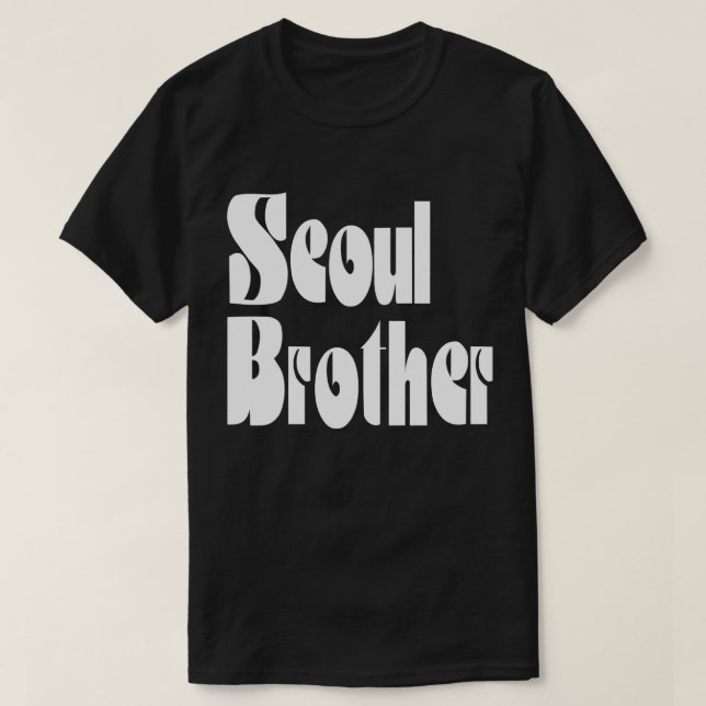 T-shirt frère de Séoul (Design devant)