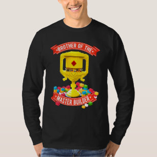 T-shirt Frère Du Bâtiment Principal Bâtiment Bloc Famille