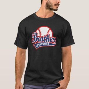 T-shirt Frère du graphique vintage de baseball recrue