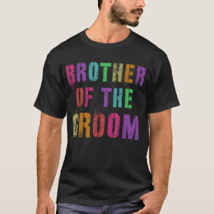 T-shirt FRÈRE DU MARIÉ Cortège de Mariée Frère Famille Ami