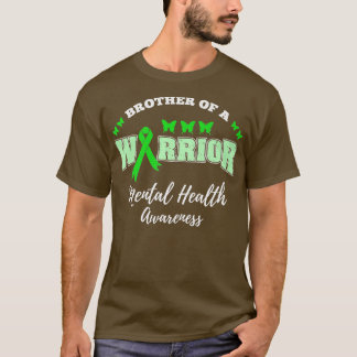 T-shirt Frère D'Un Guerrier Prémi De Sensibilisation À La 