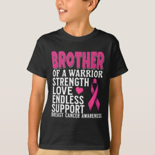 T-shirt Frère D'Un Guerrier Soutien À La Sensibilisation A