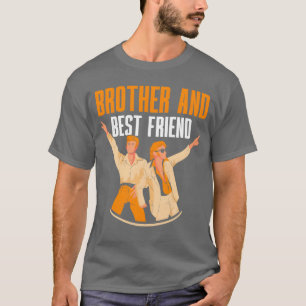 T-shirt Frère Et Meilleur Ami Amitié Brotherseam fri