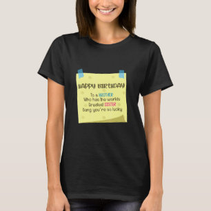 T-shirt Frère Greatest Sister Soeur