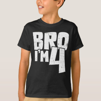 T-shirt Frère, j'ai 4 ans