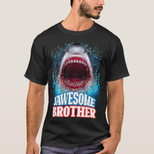 T-shirt Frère Jawesome frère frère frère grand requin blan