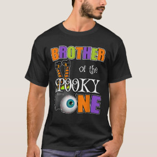 T-shirt Frère le Éffrayant un 1er anniversaire Halloween E