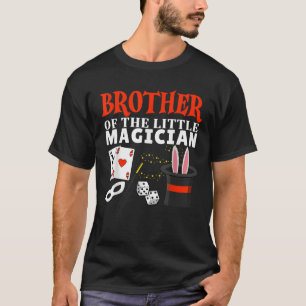 T-shirt Frère Le Petit Magicien Fête d'Anniversaire Enfant