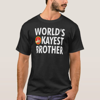 T-shirt Frère le plus Okayest dans le monde