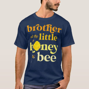 T-shirt Frère Little Honey Bee Anniversaire Révélation du
