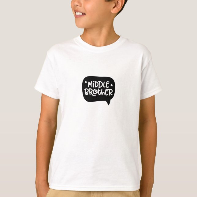 T-shirt Frère moyen (Devant)