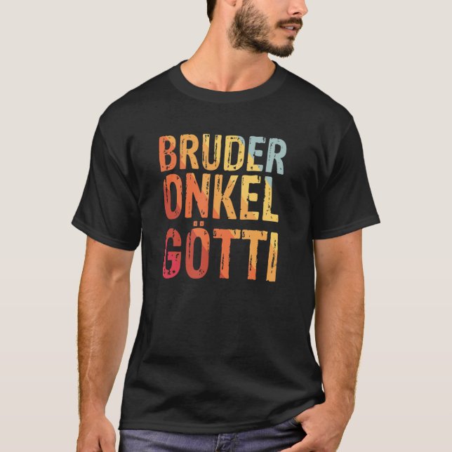 T-shirt frère oncle parrain Brother oncle parrain (Devant)