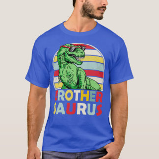 T-shirt Frère Saurus Chemise Dinosaure Frère Chemise Broth