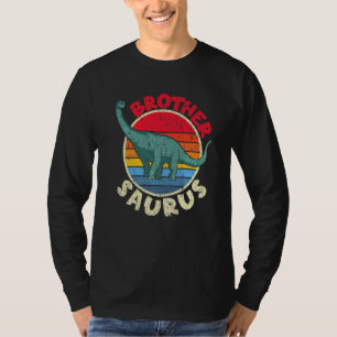 T-shirt Frère Saurus I Brachiosaurus Diplodocus I Famille
