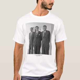 T-shirt Frères de Kennedy, John, Ted, Robert