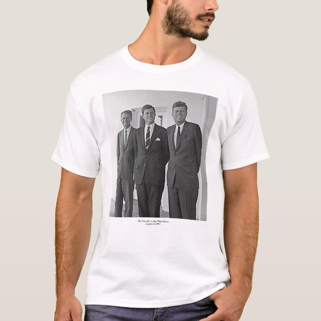 T-shirt Frères de Kennedy, John, Ted, Robert (Devant)