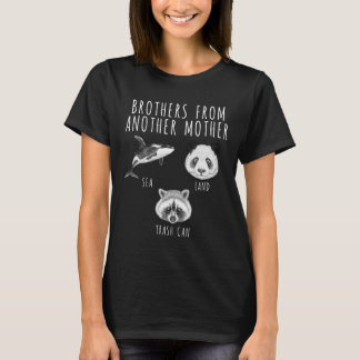 T-shirt Frères D'Une Autre Mère Orca Panda Raccoon