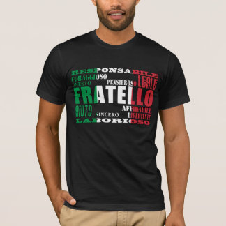 T-shirt Frères italiens : Qualités