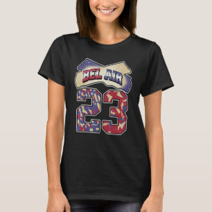 T-shirt Fresh Bel Air Numéro 23 V3 Fade Carbone 700s Match