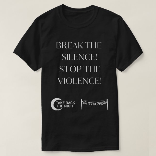 T-shirt FRESH Clothesline Project (Design devant)