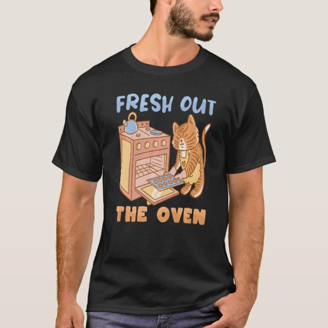 T-shirt Fresh from the Oven Bakery Baking Donut Cake Baker (Devant)
