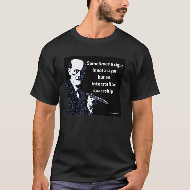 T-shirt Freud et l'Astéroïde (Devant)