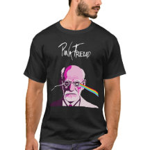 T-shirt Freud rose
