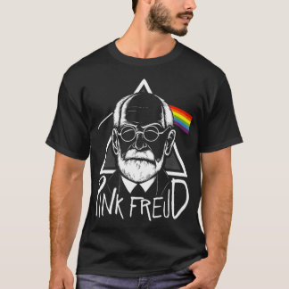 T-shirt Freud rose