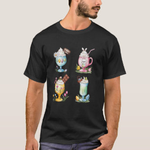 T-shirt Friandises de Pâques fantaisistes Conception de cé